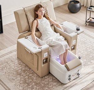 Pack und bereit zu gehen Spa Möbel Fuß Pediküre Stühle mit Wimpern All in One elektrische Pediküre Massage Sofa - Product Image 1