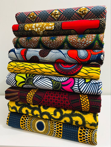 Tissu en coton Kente de Tanzanie imprimé à la cire africaine et Ankara personnalisé pour vêtements de mode et projets d'artisanat - Product Image 4