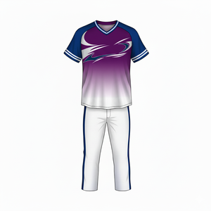 Uniforme de Béisbol Moderno, Ajuste Atlético, Ligero, de Poliéster, Personalizado para Equipos - Product Image 2