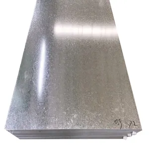 Hoja de acero galvanizada Dx51d de alta calidad Precio de placa de acero galvanizado 4x8 Hoja de acero galvanizada sumergida en caliente