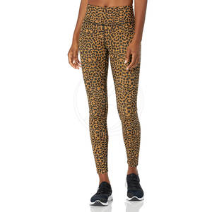 Latest Design Women Workout sublimation <b>leggings</b> Lightweight High Waist Compression <b>Yoga</b> <b>Leggings</b> 2025 - Product Image 2