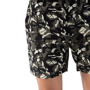 Pantalones cortos de playa con estampado personalizado para hombre secado rápido 100% algodón sublimación impresa malla de poliéster 5 pulgadas entrepierna - Product Image 4