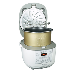 Cuisinière multifonction Bepro Cheff Aidigitouch 5L, commande tactile, cuisinière intelligente, couleur blanche, usage domestique, plaque chauffante en fonte - Product Image 5