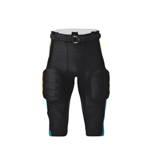 Personalizar la mejor calidad al por mayor de fútbol americano almohadillas integradas pantalón precio barato pantalones de fútbol transpirable precio barato - Product Image 2