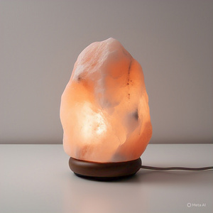 La plus grande lampe au sel de roche rose de l'Himalaya 132-154 LBS pour restaurant/café décor cadeau Spa hôtel artisanat naturel pour un usage domestique - Product Image 4