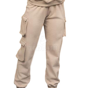 Hot Selling Women's <b>Trouser</b> High Quality Premium Customized Color Elastic Waist Mid <b>Summer</b> Breathable 100% Cotton Flat Front - Product Image 5