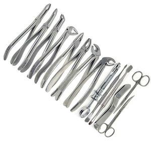 Kit de Instrumentos Profesionales de Acero Inoxidable para Cirugía Dental, 36 Piezas, Elevadores y Pinzas de Extracción, Certificado CE, Pakistán - Product Image 3