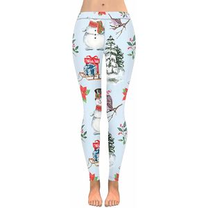 Oem Polyester Spandex Leggings Digital Printed Sublimated Breathable Legging Women Latest Fitness Leggings Tights - Product Image 3