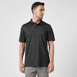 Polo de golf de alto rendimiento transpirable, tejido que absorbe la humedad y de secado rápido, perfecto para deportes y ropa informal - Product Image 1