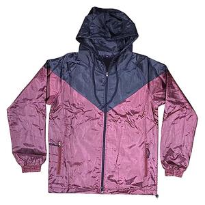 Venta al por mayor de los hombres de alta calidad de poliéster chándal de 2 piezas con capucha rompevientos conjunto de cremallera impresa Logotipo de talla grande XL Running - Product Image 4