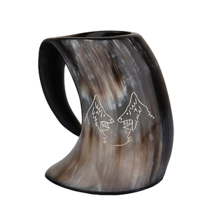 Vente en gros de tasses en corne de buffle authentique, faites à la main, pour boissons chaudes, tasses à café, best-seller - Product Image 3