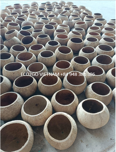 ชามกะลามะพร้าวธรรมชาติทนทานย่อยสลายได้ออกแบบโลโก้ได้ตามต้องการแบบวินเทจสไตล์เวียดนาม - Product Image 6