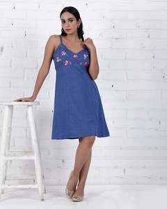 Moda occidental elegante playa bohemio ropa Casual Natural precio al por mayor verano nueva llegada vestido para trajes de fiesta en la playa - Product Image 4