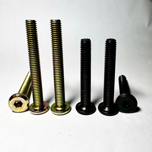 Gỗ Oxit Đen ổ cắm đầu Nắp vít/Allen chính bu lông ổ cắm đầu Bolt Metric chủ đề Vít Hex chính phẳng đầu Hex ổ cắm - Product Image 6