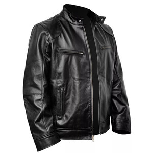 Veste en cuir pour homme, légère, en vente chaude, personnalisée, best-seller, style unique, sur mesure, en stock - Product Image 3
