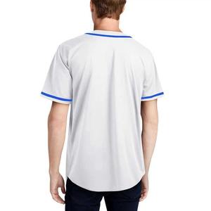 Camiseta de béisbol de secado rápido Unisex de alta calidad Servicio OEM Mejor precio al por mayor Oferta de venta de técnicas impresas - Product Image 3
