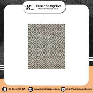 Juego de Alfombras de Área de Pelo Medio Antideslizantes, Bordadas a Mano, Modernas, Persas, de Lujo, de Seda de Bambú, con Técnica de Pelo Cortado Abstracto - Product Image 2