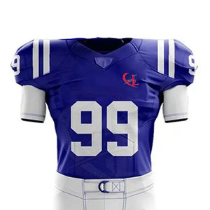 Uniforme de fútbol americano de manga corta de talla grande unisex para adultos Conjuntos de jóvenes de nuevo estilo con el último precio de diseño - Product Image 3