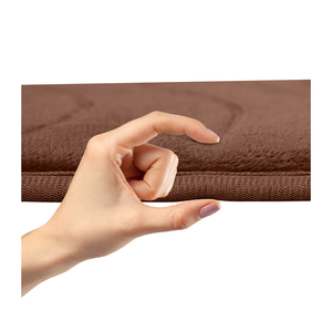 Ensemble de 5 tapis de salle de bain ultra doux et antidérapants Tapis de bain absorbant Tapis de salle de bain en peluche - Product Image 3