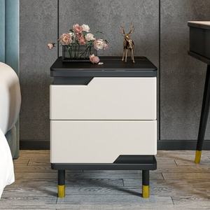 Custom Modern Solid Wood <b>Bedside</b> <b>Table</b> with Storage Cabinet for Bedroom and Living Room Furniture - Product Image 5