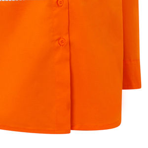 Camisa de seguridad de alta visibilidad personalizable de alta calidad 100% al por mayor transpirable e impermeable con soporte de logotipo personalizado - Product Image 3