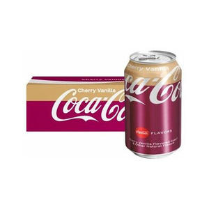 Venta caliente Coca-Cola Cherry Vanilla Fruity Soda con sabor a 330ml/500ml Latas y botellas a granel ¡Precio en llamas! - Product Image 5