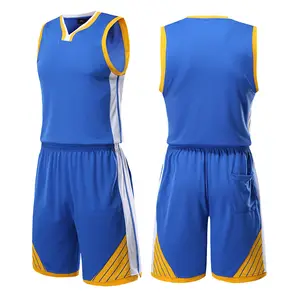 Uniforme de baloncesto sublimado para hombre personalizado al por mayor de fábrica diseño 100% poliéster hecho uniforme de baloncesto - Product Image 1