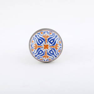 ลูกบิดเซรามิกแบบมีหลายสีลูกบิดเซรามิกสำหรับเฟอร์นิเจอร์ลูกบิดลิ้นชักเซรามิกสีขาวแบบกำหนดเองสำหรับตกแต่งบ้าน - Product Image 1