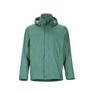 Chaqueta de lluvia personalizada al por mayor para hombre, chaqueta cortavientos de estilo caliente, chaqueta impermeable de poliéster con cremallera, técnica lavada transpirable - Product Image 5