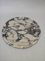 Assiette de service en marbre moderne de qualité supérieure, écologique, imperméable, pour l'intérieur et l'extérieur, pour apéritifs, garantie 1 an