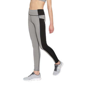 Traje deportivo de Fitness sin costuras transpirable de cintura alta para mujer, patrón sólido, ropa deportiva para Yoga y correr, conjuntos al por mayor - Product Image 6