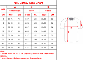 Maillots de football américain Cole Kmet 2025 noirs, respirants, protection UV, grandes tailles, meilleure qualité, cousus, prêts à être expédiés - Product Image 4