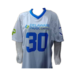 Ensembles de maillots de sport unisexes pour adultes avec impression numérique personnalisée |   Uniforme d'équipe respirant |   T-shirt de sport en polyester, séchage rapide, extensible - Product Image 1