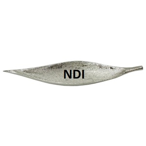Bandeja para servir aperitivos dulces o con acabado de níquel, vajilla de gran venta, Plato decorativo, bandeja para servir de Metal sólido de estilo clásico - Product Image 4