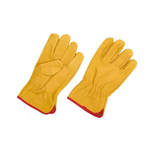 Gants de travail en cuir fendu, gants en cuir fendu, gants de travail en cuir, gants de travail robustes, gants de travail industriels - Product Image 4