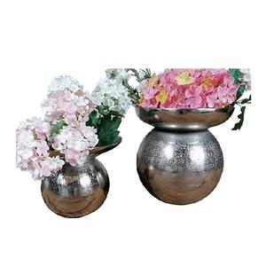 Jarrones de Flores con Acabado Metálico, Jarrones Modernos para Mesa, Centro de Mesa para Bodas, Decoración para Eventos, Decoración para Vestíbulo de Hotel - Product Image 4