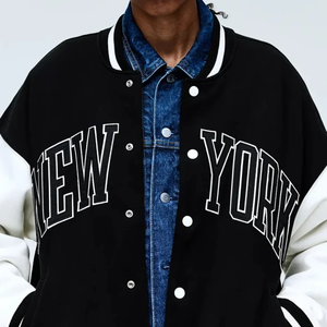 Women's <b>Vintage</b> <b>Varsity</b> <b>Jacket</b> Custom Logo College Letterman <b>Jacket</b> for Winter Wholesale with Chenille Patches - Product Image 3