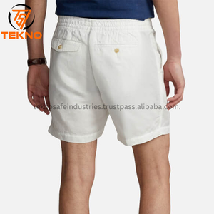 Pantalones cortos personalizados con bolsillos para hombre, pantalones de playa con estampado de patrón sólido para surf, Fitness, deportes al aire libre, uso doméstico para hombres OEM - Product Image 6