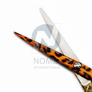 Juego de tijeras de corte de pelo de peluquero de grano de leopardo de acero inoxidable 5,5 6 pulgadas profesional al por mayor - Product Image 5