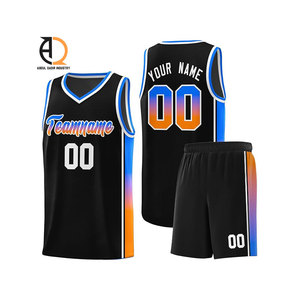 Logo personnalisé maillot de basket-ball uniformes tissu polyester maillot de basket-ball - Product Image 1