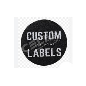 Pakistan Factory Direct Custom Logo Satin Woven Brass <b>Labels</b> High Quality Embroidery for Clothing and Bags - Product Image 5