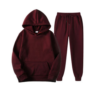 <b>Men's</b> Custom Logo Warm Spring Tracksuit Eco-Friendly Wholesale Custom Made Blank Polyester Jogging Suits for Winter Season - Product Image 5