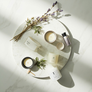 Caja de regalo con velas aromáticas, paquete de 2, 4, 6, 9, 12 piezas, cera de soja natural, varias fragancias, para regalo de cumpleaños, San Valentín, boda - Product Image 2