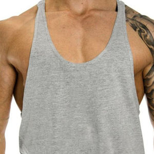 Chaleco de Yoga personalizado para hombre, Camiseta deportiva para Fitness, gimnasio, correr, Racerback, entrenamiento, camisas de Yoga, venta al por mayor - Product Image 5
