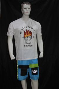 Camiseta de Manga Corta 100% Algodón con Diseño Personalizado, Logotipo OEM, Camiseta Lisa Teñida Informal - Product Image 5