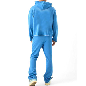 Survêtement pour homme de qualité supérieure, style tendance, en tissu respirant pour l'hiver, 100% coton - Product Image 2