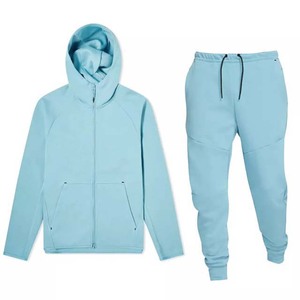 Survêtement de sport pour homme, survêtement en molleton de coton avec fermeture éclair, vêtement de sport de qualité supérieure, prix de gros - Product Image 1