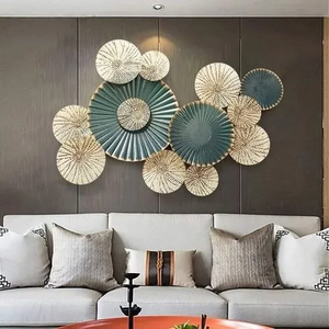 งานแสดงสินค้า ศิลปะติดผนังโลหะ ตกแต่งผนัง ชิ้นตกแต่งบ้าน หรูหรา คุณภาพสูง ไม้แขวนผนังโลหะ ศิลปะจากผู้จัดจําหน่ายชาวอินเดีย - Product Image 5