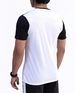 Ropa de entrenamiento y jogging de verano para hombre, camiseta de manga corta y pantalones cortos, conjunto de 2 piezas, pantalones cortos para hombre, Jogger, conjunto doble, Color de bloque - Product Image 2