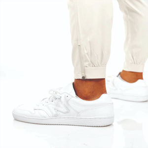 Nouveau design élégant pour hommes, logo personnalisé brodé, taille mi-haute élastique, pantalon de golf d'hiver épais, décontracté, imperméable et respirant - Product Image 3